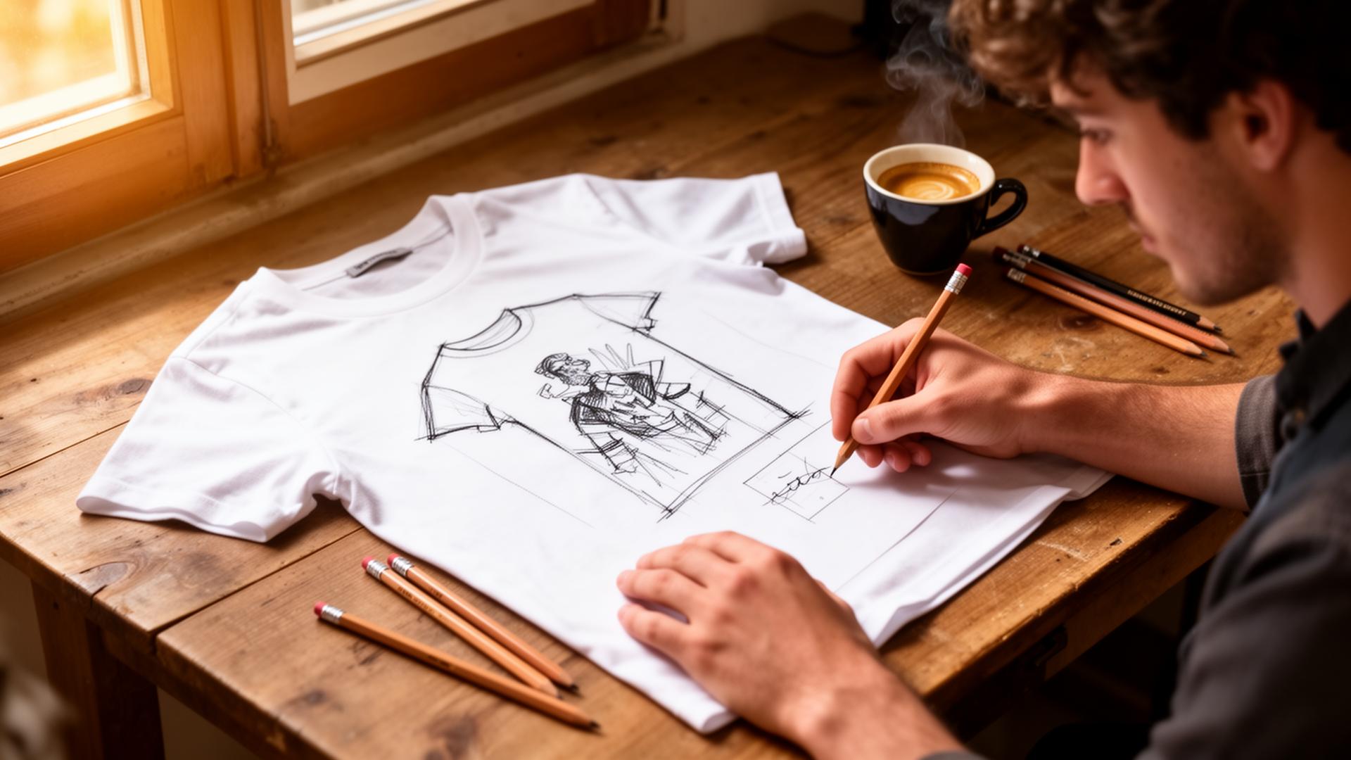 Come nasce una T-Shirt Le Basi